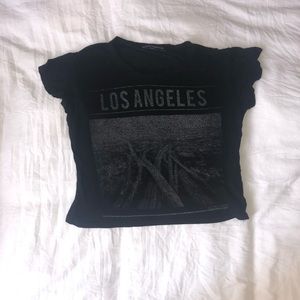 Brandy Melville Los Angeles Crop Top